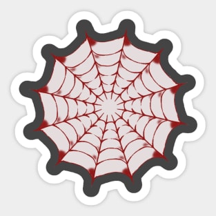 Spiderweb Sticker